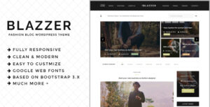 Blazzer - Chủ đề WordPress dành cho blog cá nhân/thời trang