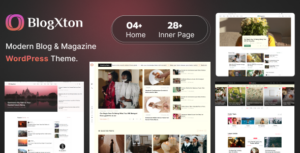 Blogxton - Chủ đề WordPress cho blog và tạp chí hiện đại