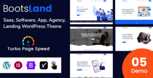 Bootsland - SaaS, Phần mềm, Đại lý, Ứng dụng WordPress Theme