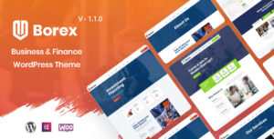 Borex - Chủ đề WordPress kinh doanh và tài chính