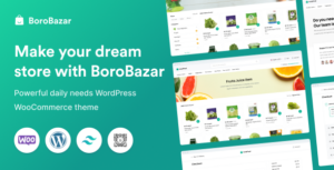 BoroBazar - Chủ đề WordPress WooC Commerce của Cửa hàng tạp hóa