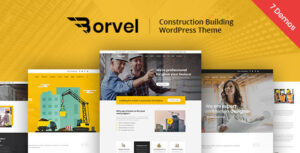 Borvel - Chủ đề WordPress của Công ty Xây dựng Xây dựng