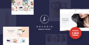 Boudoir - Chủ đề WooC Commerce mỹ phẩm tối giản