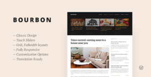 Bourbon — Chủ đề blog WordPress đáp ứng