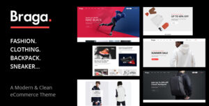Braga - Chủ đề thời trang cho WooC Commerce WordPress