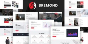 Bremond - Chủ đề WordPress tư vấn kinh doanh đa năng