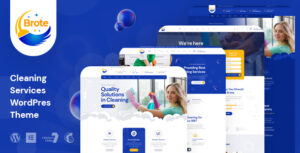 Brote - Dịch vụ dọn dẹp Theme WordPress