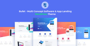 Bufet - Chủ đề WordPress đích ứng dụng & phần mềm đa khái niệm + RTL