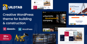 BuildTab - Chủ đề WordPress của công ty xây dựng