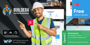 Buildera - Chủ đề WordPress Xây dựng & Xây dựng
