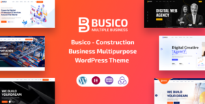 Busico – Chủ đề WordPress Công nghệ & Kinh doanh đa năng