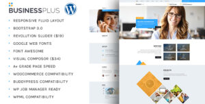 Business Plus - Chủ đề WP doanh nghiệp dành cho doanh nghiệp