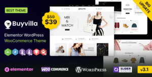Buyvilla WP - Chủ đề WooC Commerce đa năng