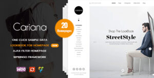 Cariana - Chủ đề WordPress thời trang Lookbook WooC Commerce