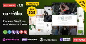 Cartfolio WP - Chủ đề WooC Commerce WordPress đa năng