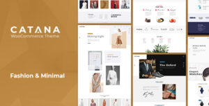 Catana - Chủ đề WordPress WooC Commerce tối giản và thời trang