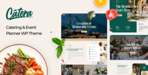 Catera - Chủ đề WordPress về Dịch vụ ăn uống & Tổ chức sự kiện