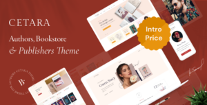 Cetara - Theme WordPress đẹp dành cho tác giả