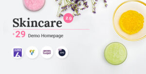 Chăm sóc da - Cửa hàng mỹ phẩm WooC Commerce WordPress Theme