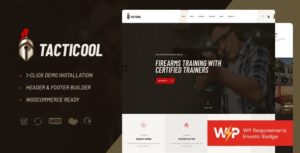 Chiến thuật | Chủ đề WordPress về Trường bắn & Cửa hàng súng