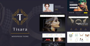 Chủ đề WooC Commerce của Tisara Jewelry