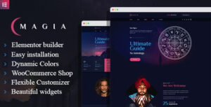Chủ đề WordPress Magia - Nhà chiêm tinh