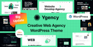 Chủ đề WordPress của Cơ quan thiết kế web - Ygency