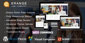 Chủ đề WordPress của Công ty Luật Erange