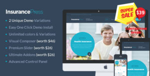Chủ đề WordPress của đại lý bảo hiểm