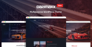 Chủ đề WordPress của đại lý ô tô - Dazimaxx