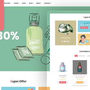 Chủ đề WordPress mỹ phẩm nghệ thuật
