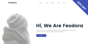 Chủ đề WordPress sáng tạo Feodora