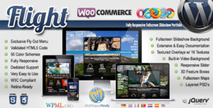 Chuyến bay - Chủ đề nền toàn màn hình đáp ứng