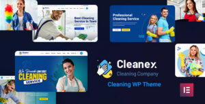 Cleanex - Dịch vụ dọn dẹp WordPress Theme