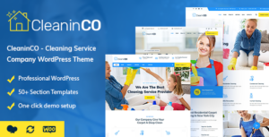 CleaninCO - Chủ đề WordPress Dịch vụ gia đình