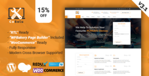CoSolu | Chủ đề WordPress phục vụ và sửa chữa đa năng