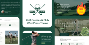 Colf - Chủ đề WordPress về sân gôn và câu lạc bộ