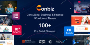 Conbiz – Chủ đề WordPress kinh doanh và tư vấn
