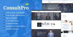 ConsultPro : Chủ đề WordPress tư vấn và tài chính