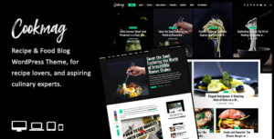Cookmag - Chủ đề WordPress về Công thức & Thực phẩm Blog