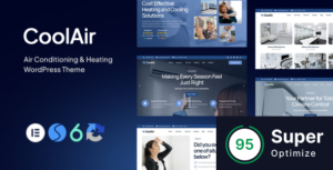 Coolair - Chủ đề WordPress về điều hòa không khí & sưởi ấm HVAC