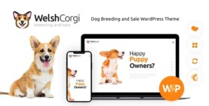 Corgi xứ Wales | Chủ đề WordPress về chăn nuôi và bán chó