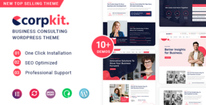 Corpkit - Chủ đề WordPress tư vấn kinh doanh