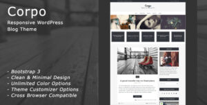 Corpo - Chủ đề blog WordPress đáp ứng