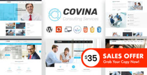 Covina - Chủ đề WordPress Tư vấn Kinh doanh và Dịch vụ Chuyên nghiệp