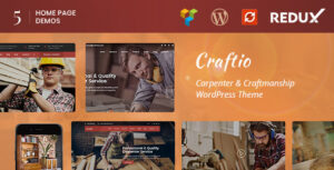 Craftio - Chủ đề WordPress thợ mộc