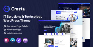 Cresta - Giải pháp CNTT & Công nghệ WordPress Theme