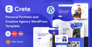 Crete - Chủ đề WordPress về danh mục đầu tư cá nhân và cơ quan sáng tạo