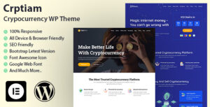 Crptiam - Chủ đề WordPress về tiền điện tử