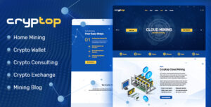 CrypTop - Chủ đề WordPress về ICO Landing và CryptoCurrency